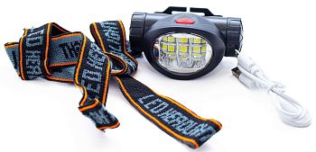 Фонарь на голову НТ-834 аккумуляторный (3режима) 