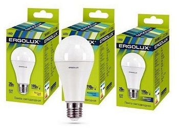 Лампа светодиодная Ergolux LED -A65-20W-E27-4K 10/10