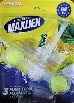 Блок освежитель д/унитаза SVO МАКСИДЖЕН ECO LEMON 48г 1/60
