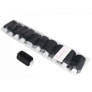 Нитки черные набор 10шт