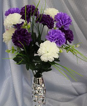 Гвоздика штучная 55см 2/20