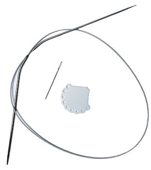 Спицы 2мм круговые 80см с иглой Спицы 2мм круговые 80см с иглой