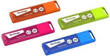 Грифели для механических карандашей 0,5мм 12шт Berlingo