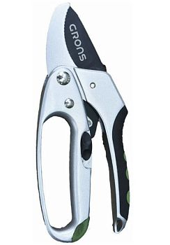 Секатор с храповым механ. EasyStep"Grons" E 005