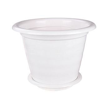 Горшок 16 литра Виола белый М1348 1/10