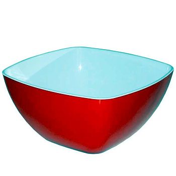 Салатник двухцветный RioRita (1 литр) 160*160мм