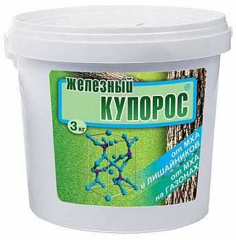 Железный купорос 3кг 1/3шт Ваш Хоз.
