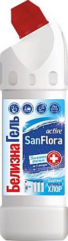 Средство отбеливающее Sanflora Белизна-гель 750мл 1/15