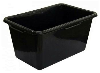 Таз 40 литров строительный прямоугольный (591*402*285)