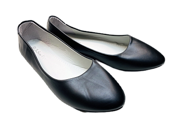 Балетки женские. ВЕЛИКАН DM-1 черные,кожа р40-43 10пар