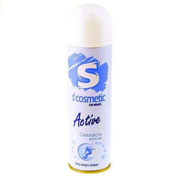 Дезодорант S"cosmetic Свежесть волны 145мл 1/24
