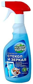 Очиститель стекол Выгодная уборка Аквамарин 500м (9185) 1/12