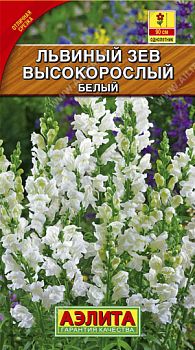 Цветы Львиный зев Высокорослый белый ц/п Аэлита*29 од