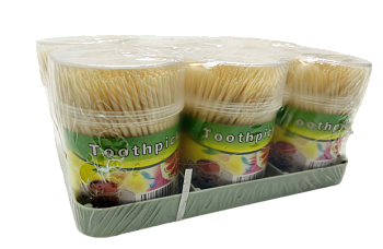 Зубочистка средняя по 6шт  /360