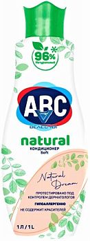 Кондиционер для белья ABC «NATURAL» Natural Dream 1 л (2619) 1/12