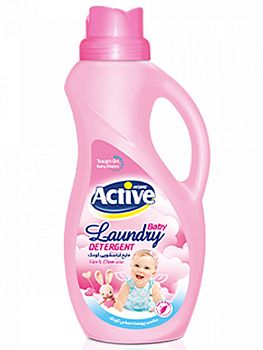 Гель-концентрат д/стирки детского ACTIVE Иран "Для девочек" Pink 1,5л (1079) 1/9 