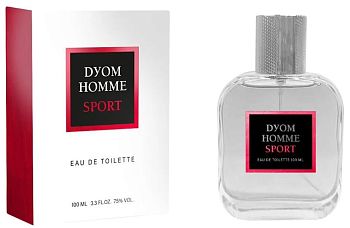 Туал.вода д/мужчин "Dyom homme sport" L 100мл 1/12