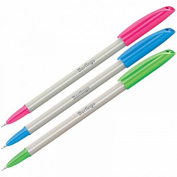 Ручка шариковая Berlingo "Perlamutik" синяя по 50 шт 70742