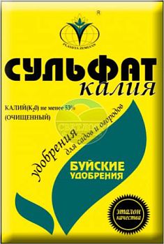 Калий сернокислый (сульфат калия) 0,9кг Садовита 1/15шт