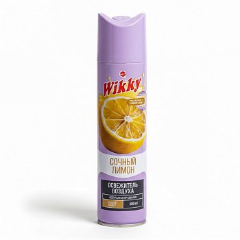 Освежитель Wikky Сочный лимон 300мл 1/24