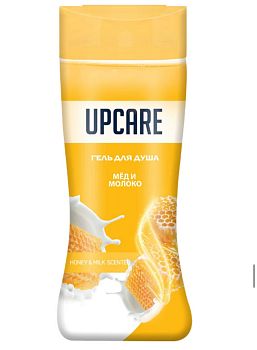 Гель для душа UPCARE мёд и молоко 500мл 1/12 