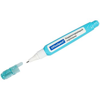 Корректирующий карандаш 0,3 мл OS металлический наконечник 12 штук