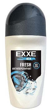 Дезодорант антиперспирант (ролик) EXXE MEN мужской  FRESH, 50 мл (1126) 1/12