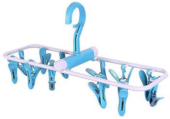 Вешалка с прищепками складная 1/60