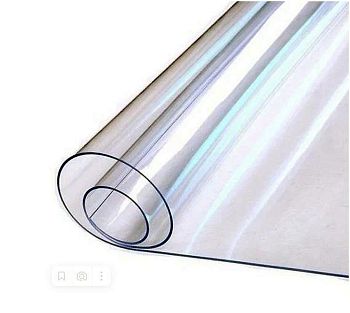 Клеенка Силикон 60*100см ТОЛСТАЯ ПРОЗРАЧНАЯ 1/50