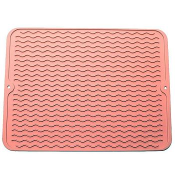 Коврик для сушки посуды БЕЖЕВЫЙ (рез) 33*42 1/70