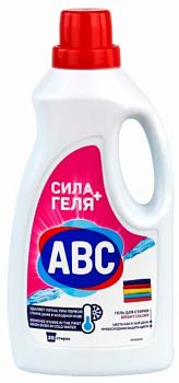 Гель для стирки ABC Bright Color 1,3л 1/12 ()