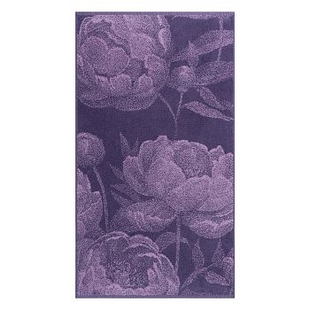 Полотенце мах. 50*90 фиолетовый с рис. цв.10000 25/5шт. Донецкая Мануфактура 360г/м2