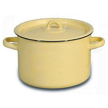 Кастрюля 4,5 литра Череповец эмалированная без рисунка 2с17 1/4