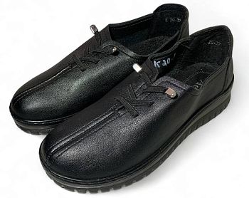 Ботинки Ж. Суббота Aelida K20-1 иск.кожа черный резинка р.37-42 8пар * Ботинки Ж. Суббота Aelida K20-1 иск.кожа черный резинка р.37-42 8пар *