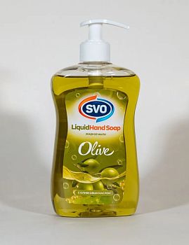 Мыло жидкое SVO "Олива" 500мл (9827) 1/12шт