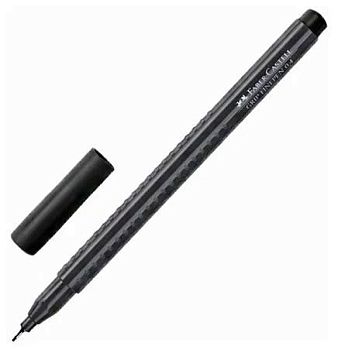 Ручка капилярная Faber-Castel "Grip Finepen" 0.4мм черная 151699 10/50