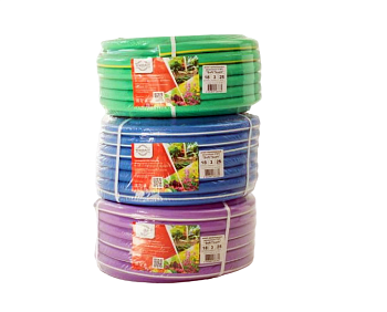 Шланг резин.армир.цветной ТЭП SOFT TOUCH d18мм стенка 3мм 25м Шланг резин.армир.цветной ТЭП SOFT TOUCH d18мм стенка 3мм 25м