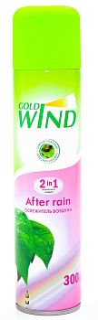 Освежитель "GOLD WIND" После дождя 300мл After rain/12шт