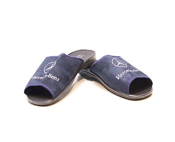 Тапочки М. дом. Фтора 802(МЕРС) откр.нос р.40-45 6п * 