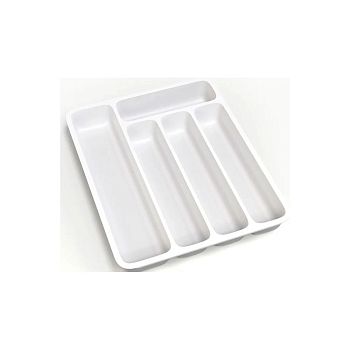 Лоток для столовых приборов белые 64150