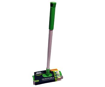 Окномойка Master FRESH с телескопической ручкой 3в1 (губка, сетка , скребок) 1/30 С0006895