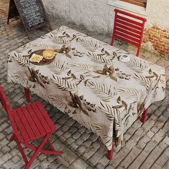 Клеенка столовая на нетканной основе ПВХ (1,4*20м) GX-497A