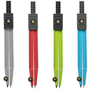 Циркуль металлический 115мм ЮНЛАНДИЯ 1/12шт 210655