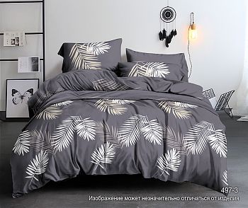 КПБ полисатин Чебоксарский хлопок 2сп+европрост Адиантум