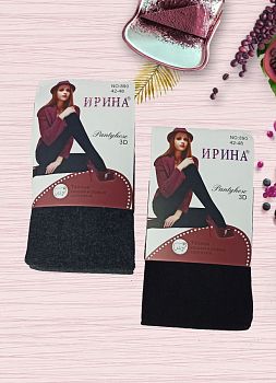Колготки Ирина Кашемир 890 р48-54 разноцветные Н 1/120