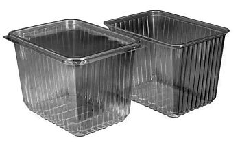 Емкость 2000 мл ЮМТ прямоугольная 179*132 с крышкой 50шт