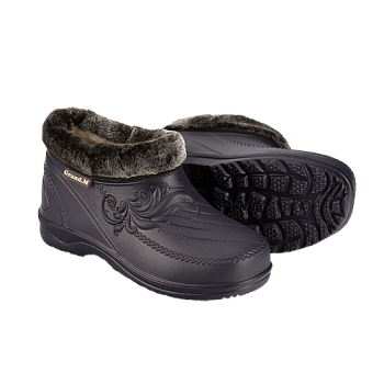 Галоши Ж. ЭВА ГРАНД-М М026 мех опушка с узором р.36-41 12п *