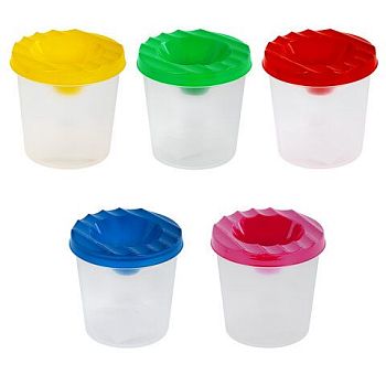 Стакан-непроливайка ПИФАГОР "ЭНИКИ-БЕНИКИ" ассорти 1/25 192126