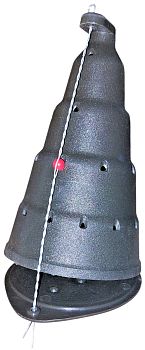 Кормушка зима большая пластик 1/10