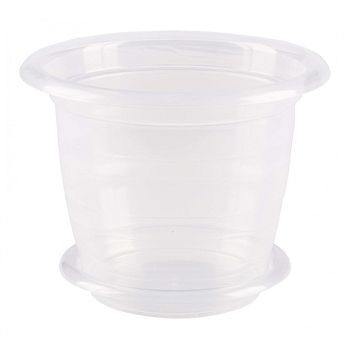 Горшок 1 литр для орхидей прозрачный М7686 1/20